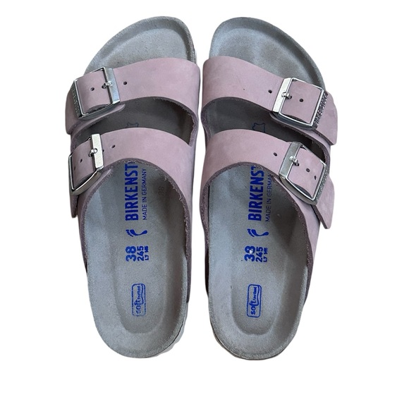 Birkenstocks pink suede sandals - Picture 3 of 7